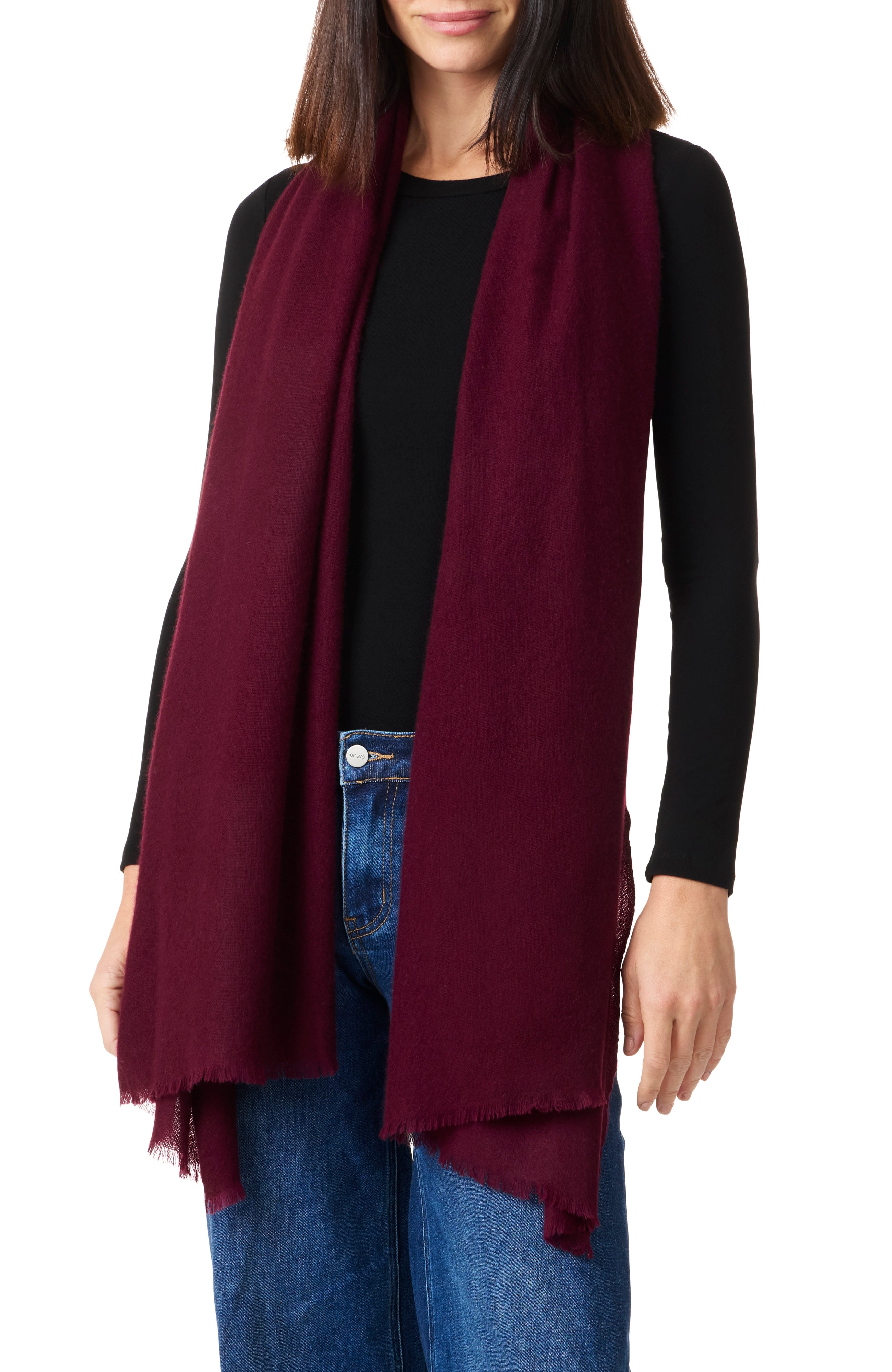 小物 23SS WHITE CASHMERE GAUZE SCARF Women's Lightweight Cashmere Gauze Scarf Shawl – Alice Walk