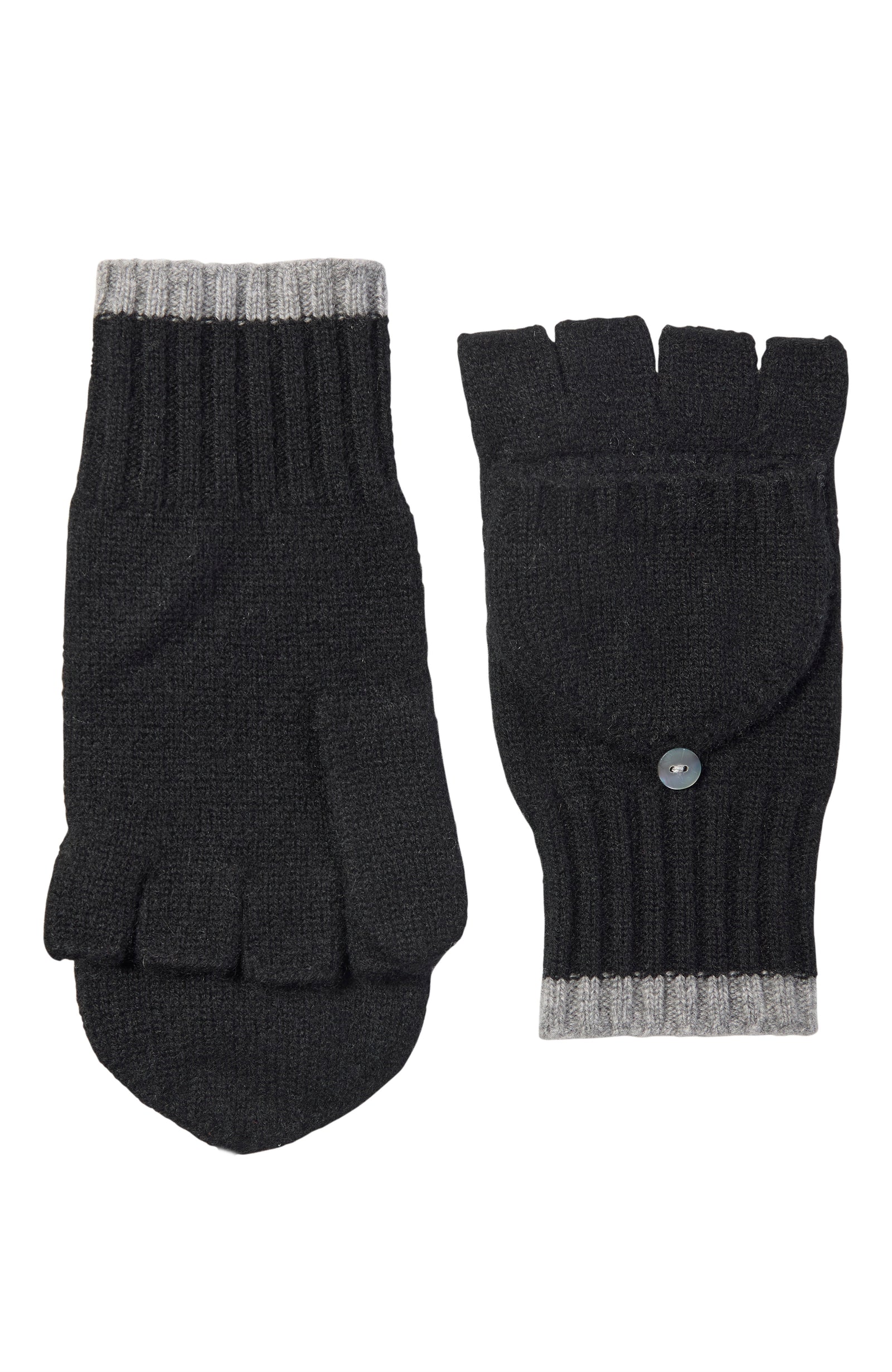 ROCKᖴIՏᕼ WEATHERWEAR 24.0 チョコ Versatile Pop Top Cashmere Gloves for Warmth & Style