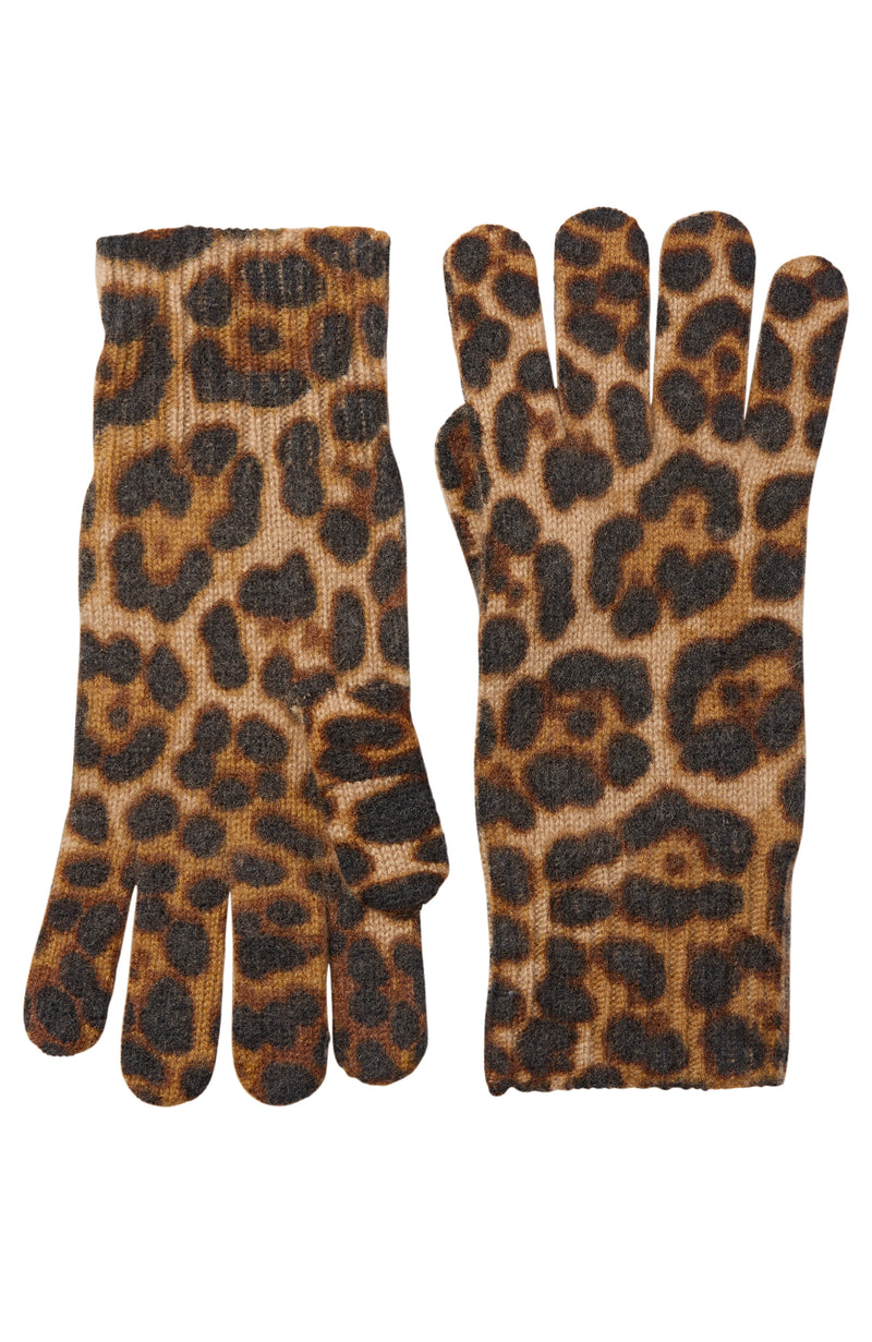 handschuhe leopardenmuster Cashmere Gloves in Cheetah Print with Touchscreen Tech Größe:63 cm UNKNOWN FIXED GEAR T-SHIRT PLP_Feature-Battery:Bosch 750Wh Stay stylish and connected