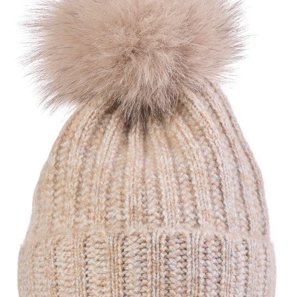 amicale-cashmere-beanie-fur-  display picture 3
