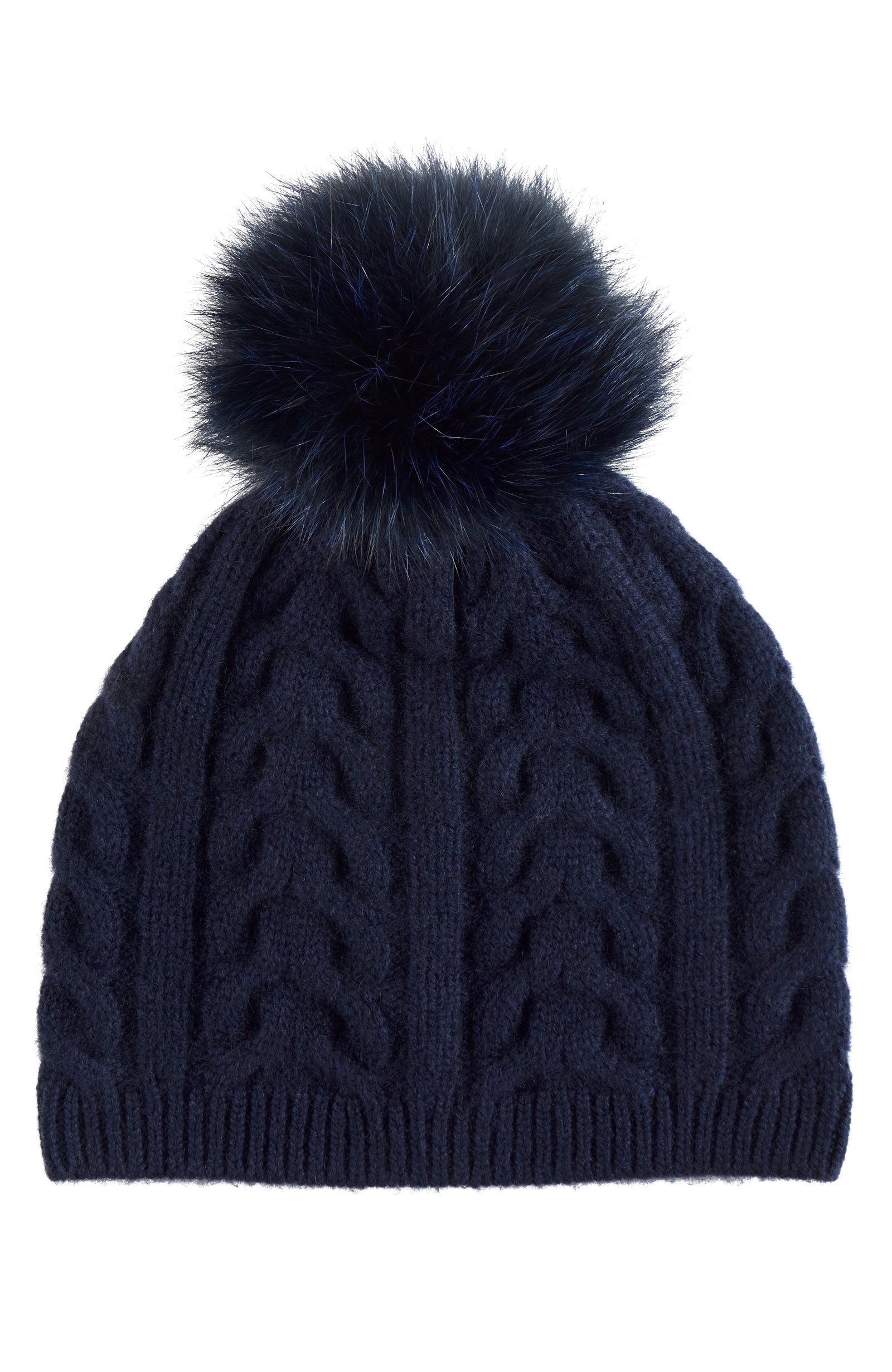 Amicale cashmere beanie with Pom Beautiful Cashmere Hats for Women | Amicale Cashmere main image 2