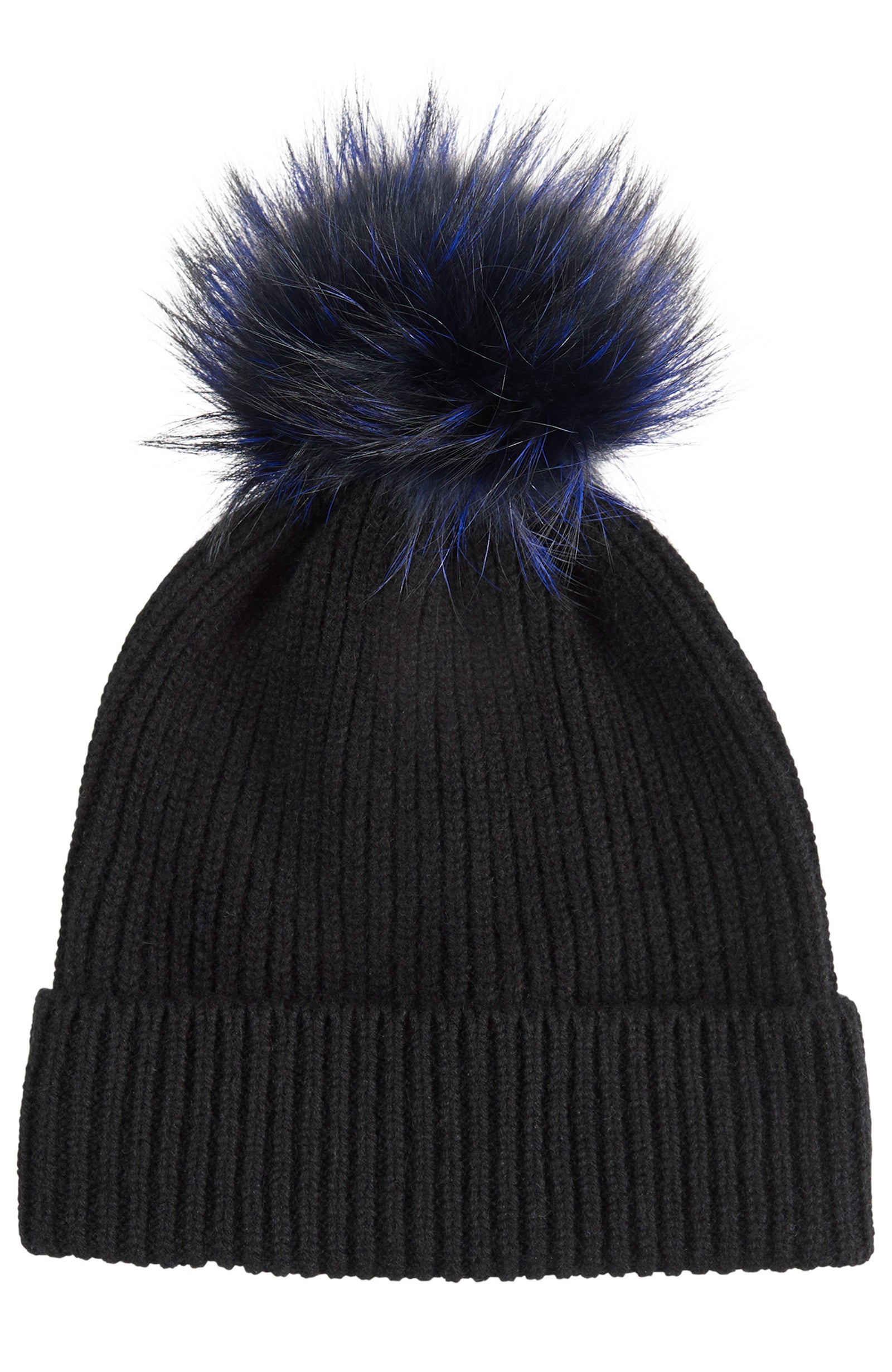 Amicale cashmere beanie with Pom Beautiful Cashmere Hats for Women | Amicale Cashmere main image 4