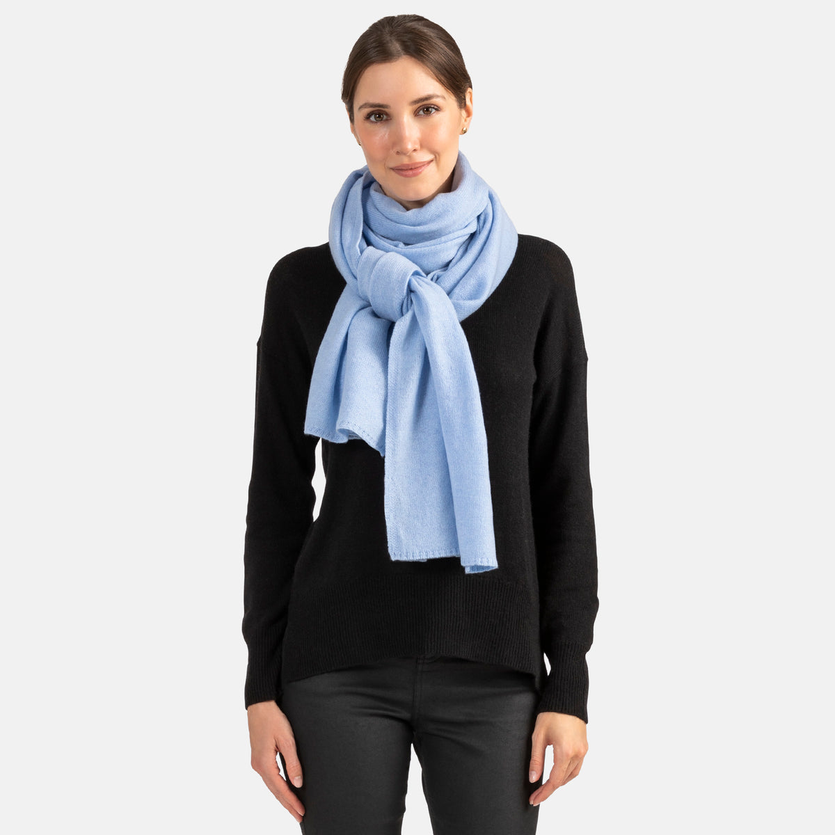 Cashmere Jersey Travel Wrap