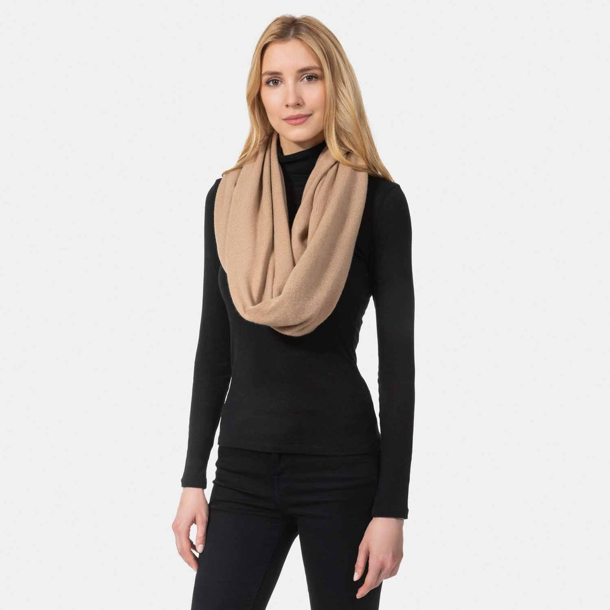 Cashmere Jersey Travel Wrap