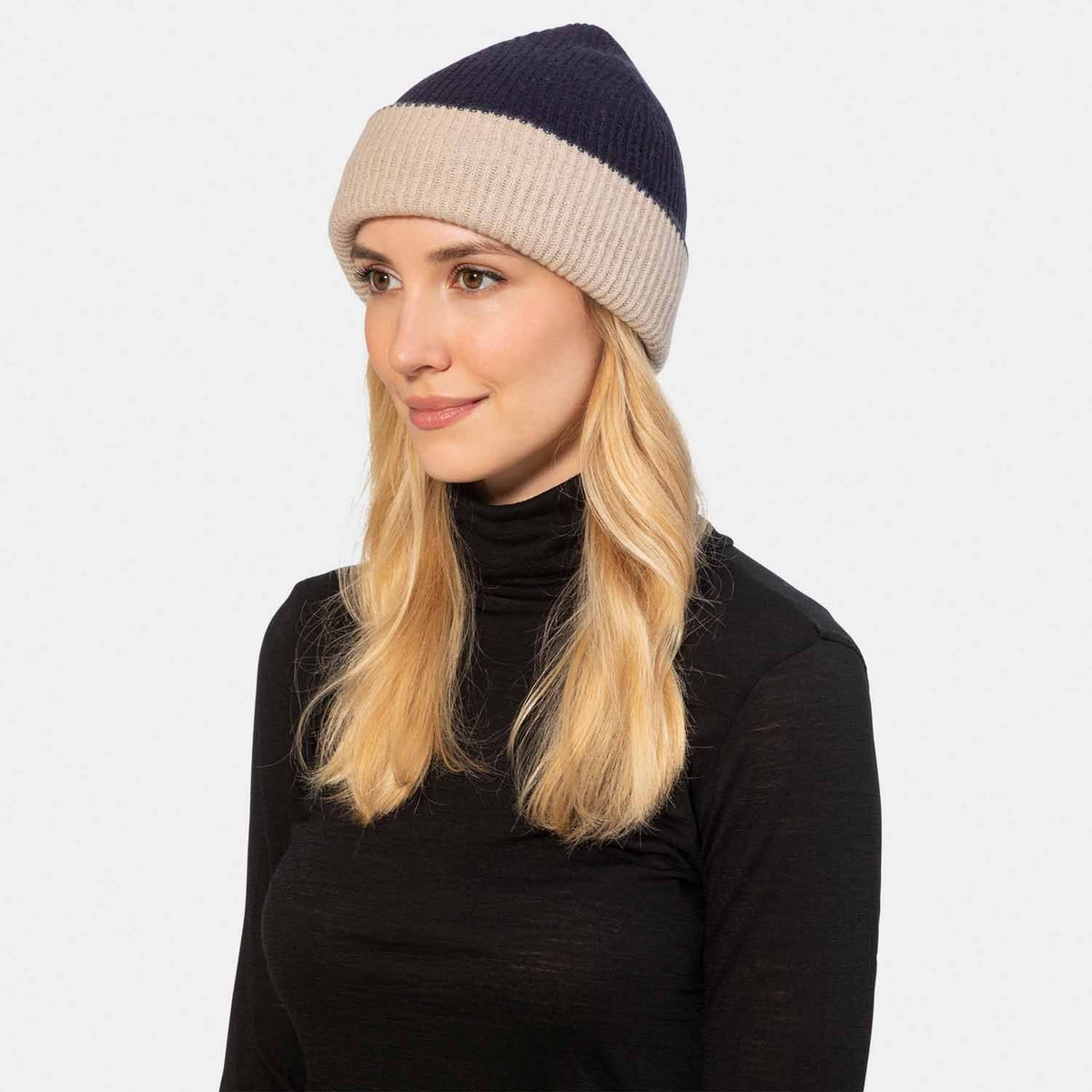 Reversible Rib Knit Hat